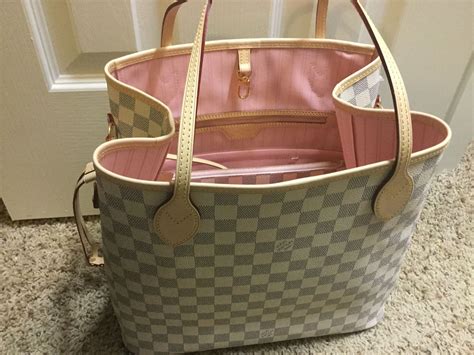 louis vuitton roses neverfull|Louis Vuitton damier azur Neverfull.